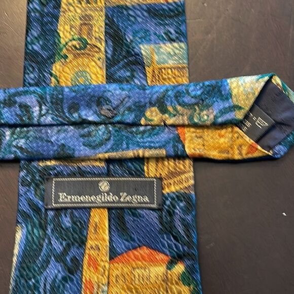 Ermenegildo Zegna Tie. 100% silk. Beautiful. - Picture 3 of 5
